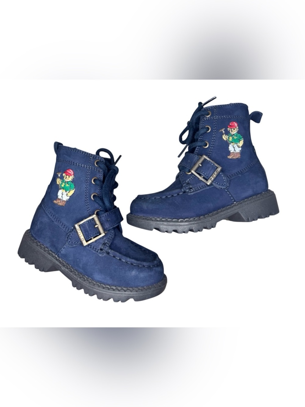 Polo Ralph Lauren Ranger High ll Bear Toddler Boots sz 7